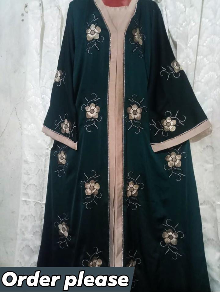 Noor Fashion জাফরান সিল্ক বোরখা